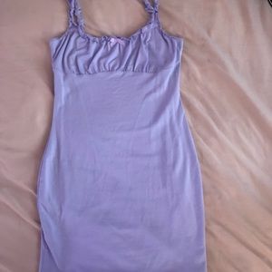 Shein purple dress